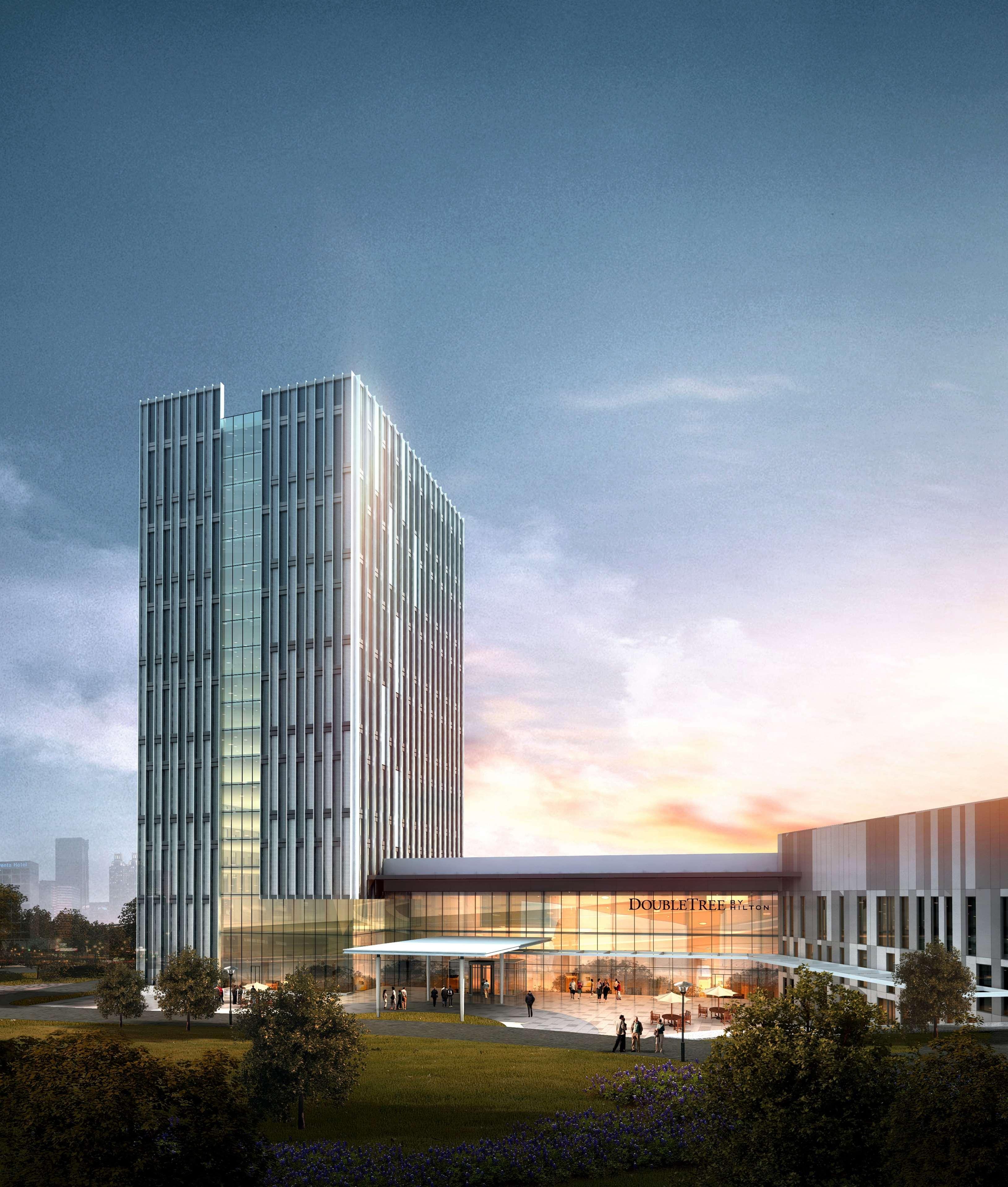 ホテル Doubletree By Hilton Kunming Airport エクステリア 写真