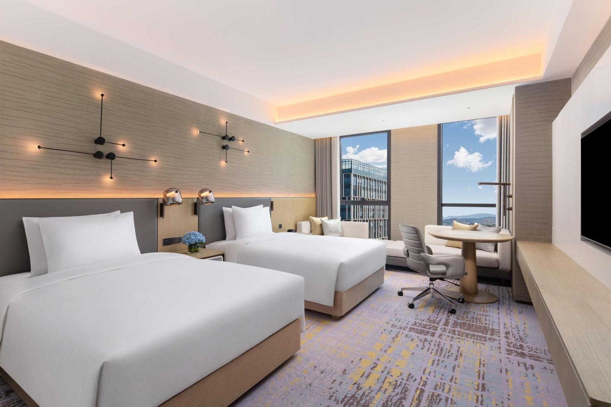 ホテル Doubletree By Hilton Kunming Airport エクステリア 写真